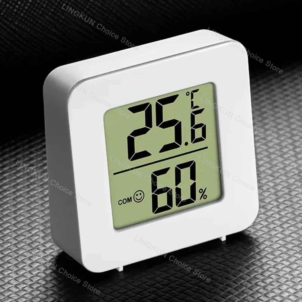 LCD Digital Thermometer Hygrometer Indoor Room Electronic Temperature Humidity Meter Sensor Gauge Weather Station For Home 