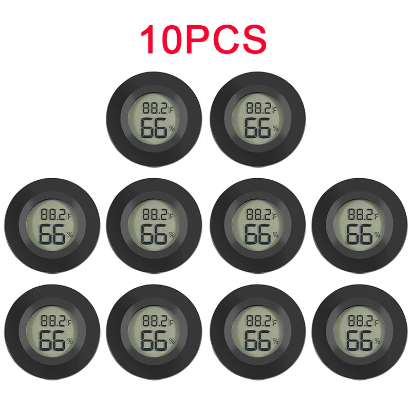 6-10pcs Digital Thermometer Hygrometer Indoor Mini Temperature LCD Electronic Monitor Hygrometer Outdoor Room Baby