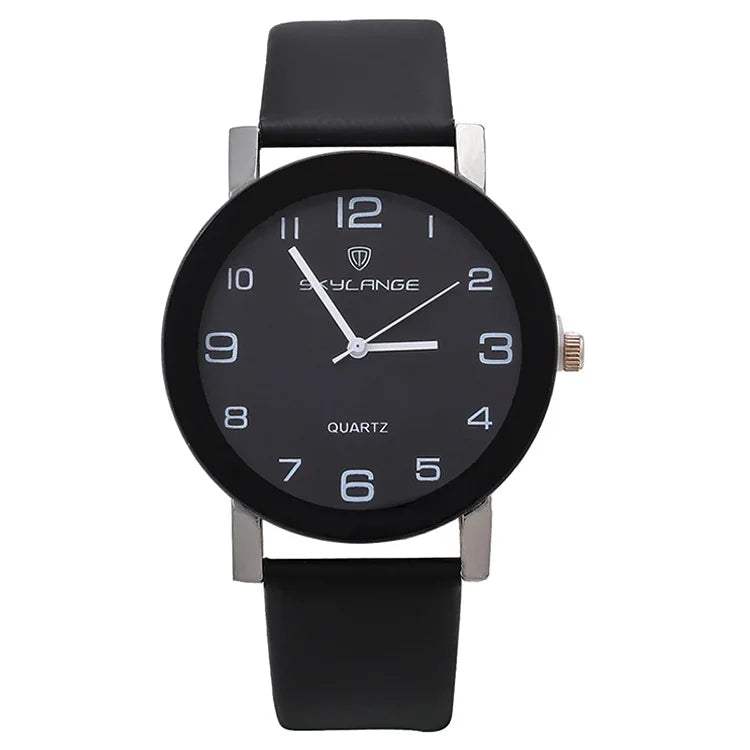 Top Brand Luxury Men Watch Casual Leather Quartz Men's Watches Simple Round Dial Male Wristwatch Clock Gift Montre Homme
